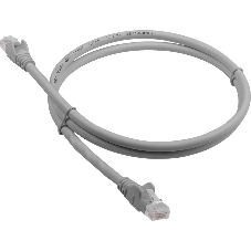 Патч-корд LANMASTER LSZH UTP cat.6, 3.0 м, серый
