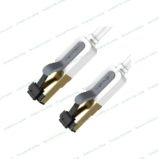 Патч-корд Vention прямой SFTP cat.7 RJ45 - 1,5 м. Серый