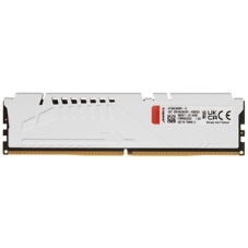 Оперативная память Kingston Fury Beast, DDR5, 16Gb (1x16GB), 5600MHz, CL36, DIMM, с радиаторами, белый