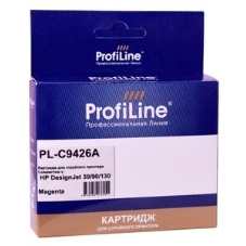 Картридж струйный ProfiLine PL-C9426A (№85) для принтеров HP DesignJet 30/90/130 с чернилами Magenta