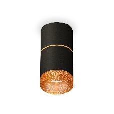 Светильник Ambrella Light XS7402182 SBK/CF черный песок/кофе MR16 GU5.3 (C7402, A2072, C7402, N7195)