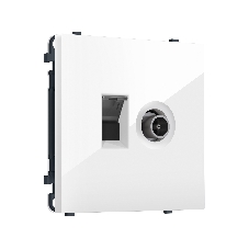 MS112510 Комплект механизма розетки компьютерной + TV оконечной SIGMA Белый глянец RJ-45 (8P8C) CAT6/50-870MHz 1dB с/ш QUANT PRO (SP1125, PR195) MS112510 Комплект механизма розетки компьютерной + TV оконечной SIGMA Белый глянец RJ-45 (8P8C) CAT6/50-870MHz 1dB с/ш QUANT PRO (SP1125, PR195)