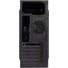 Компьютерный корпус Digma DCC-MD301 черный без БП ATX 1x80мм 4x120мм 1xUSB 2.0 1xUSB 3.0 audio