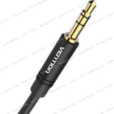 Кабель Vention аудио Jack 3,5 мм M/Jack 3,5 мм M - 1м черный Кабель Vention аудио Jack 3,5 мм M/Jack 3,5 мм M - 1м черный