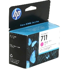 Картридж струйный HP №711 CZ135A пурпурный x3уп. для HP DJ T120/T520