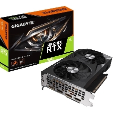 Видеокарта GIGABYTE GV-N3060WF2OC-12GD (V2.0), 12GB GDDR6, 192 bit, 2xDisplayPort, 2xHDMI, GPU 1320 MHz Видеокарта GIGABYTE GV-N3060WF2OC-12GD (V2.0), 12GB GDDR6, 192 bit, 2xDisplayPort, 2xHDMI, GPU 1320 MHz