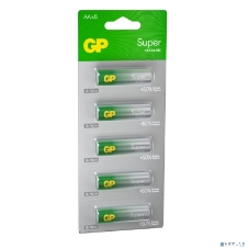 Алкалиновые батарейки GP Super Alkaline G-Tech 15А АA - 1 шт. на отрывных блистерах
