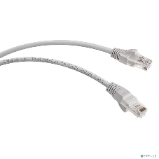 Шнур коммутационный Cabeus, Cat.5e, неэкр., U/UTP, RJ45/RJ45, LSZH, AWG24, 5м, серый