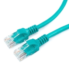 Патч-корд UTP Cablexpert cat.5e 0.25м, литой, многожильный, зеленый