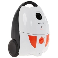 Пылесос Centek CT-2503 белый/оранжевый, 400/2000 Вт, уборка сухая, пылесборник мешок 2.5 л