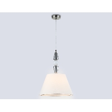 Светильник Ambrella light LH75250 SN/FR сатин никель/белый матовый E27 max 60W D360*500