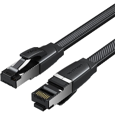 Патч-корд Vention прямой SFTP cat.8 RJ45 - 2м. Плоский