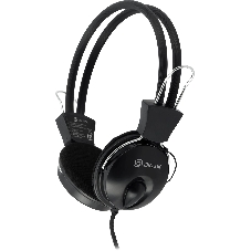 Проводные наушники Oklick HS-M200 черный, накладные, Jack 3.5 мм
