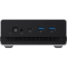 Мини ПК Chuwi UBox Ryzen 5 6600H (3.3) 16Gb SSD 512Gb 660M Win11Pro 2x2.5GbitEth WiFi BT 90W белый/черный