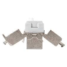 Модуль-вставка Keystone Jack RJ-45 ExeGate KJ-8P8C-SH-C6A-180-TL (Кат.6A, экранированная, 180 градусов, IDC Toolless (без инструмента))