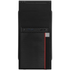 Компьютерный корпус Minitower ExeGate MA-371X Black, mATX (UN400, 120мм) 2хUSB+2хUSB 3.0, Audio