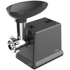 Мясорубка электрическая CENTEK CT-1626 черный, 2000 Вт, 2.0 кг/мин, реверс, защита от перегрузки, насадки - 6