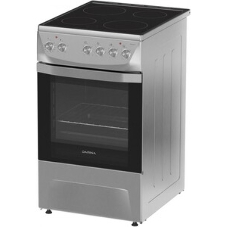 Плита электрическая Darina 1D5 EC 241 614 W белый/черный, конфорок 4 шт, духовка 50 л, 50 см x 85 см x 60 см