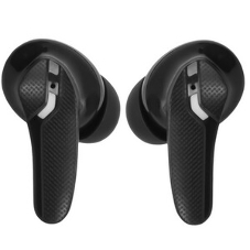 Наушники TWS Defender CyberDots 285 черный, внутриканальные, Bluetooth, светодиодная подсветка, до 4 ч