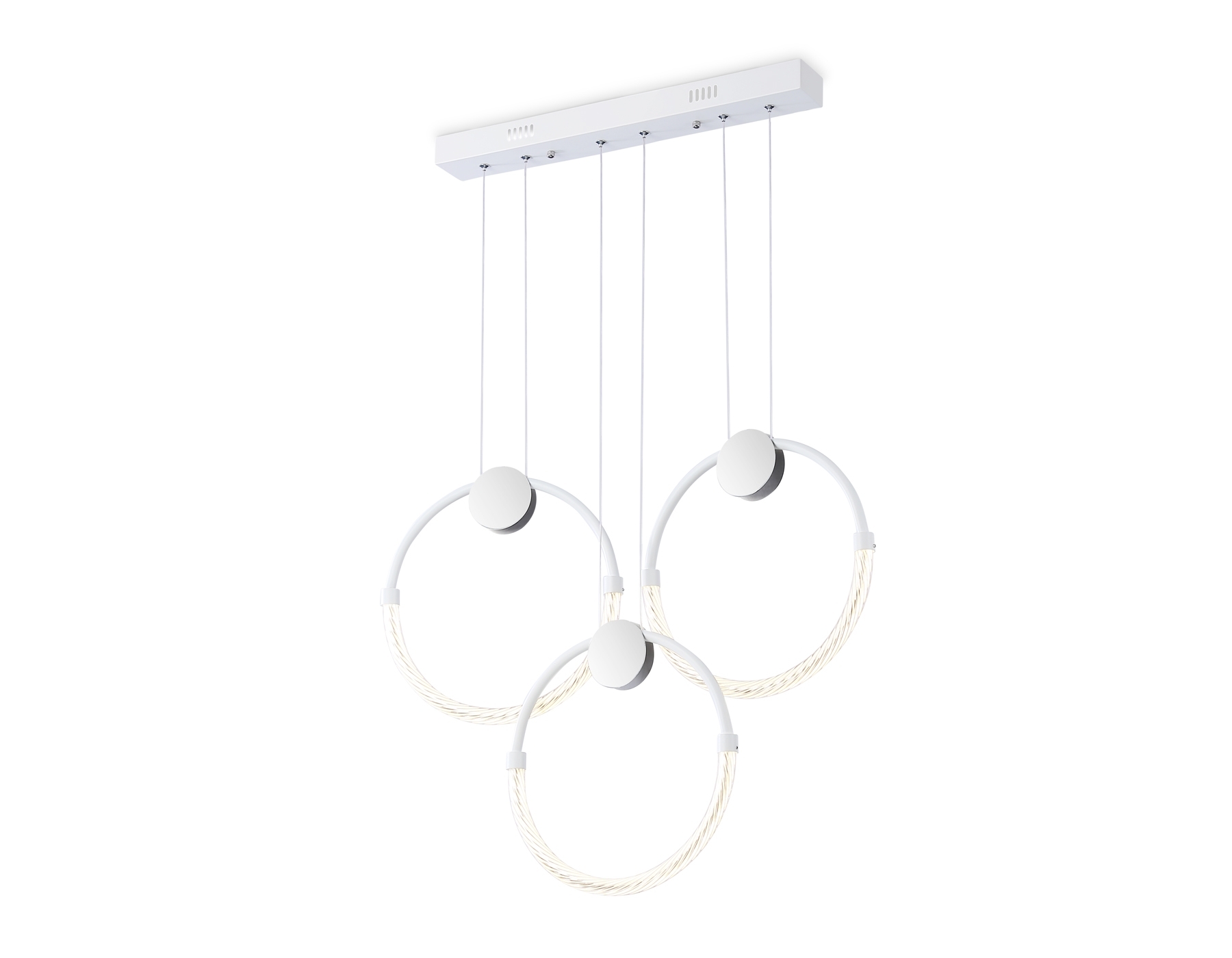 Светильник Ambrella light FL10595/3 WH/CH белый/хром 4200K 34W 630*20*1200 (Без ПДУ)