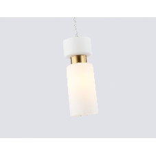 Светильник Ambrella light LH56122 BS/FR латунь/белый матовый E14 max 40W D65*1500