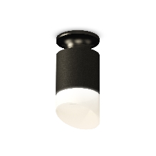 Светильник Ambrella Light XS6302112 SBK/PBK/FR черный песок/черный полированный/белый матовый MR16 GU5.3 (N6902, C6302, N6256)