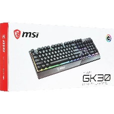 Клавиатура проводная Gaming Keyboard MSI VIGOR GK30, Wired