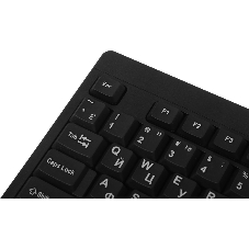 Клавиатура Oklick 95M проводная, USB Type-A, чёрный
