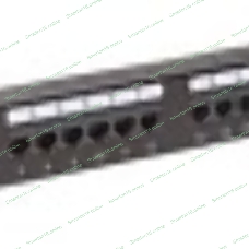 Патч-панель 1U кат.6 UTP, 24 порта (IDC Dual) ITK