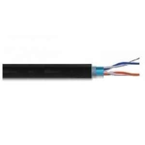 Кабель витая пара PROconnect U/UTP cat.5e 2х2х24AWG solid CCA PVC сер. (м)