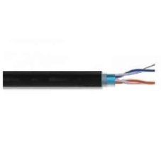 Кабель витая пара PROconnect U/UTP cat.5e 2х2х24AWG solid CCA PVC сер. (м)