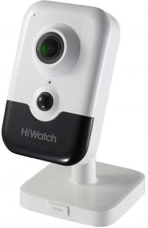 Видеокамера IP Hikvision HiWatch DS-I214(B) 2-2мм цветная корп.:белый/черный