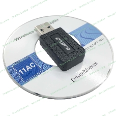 Сетевой адаптер WiFi Digma DWA-AC1300C AC1300 USB 3.0 (ант.внутр.) 1ант. (упак.:1шт)