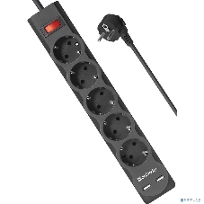 Сетевой фильтр Defender 5M DFS 755 5OUTL.