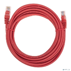 Патч-корд U/UTP Rexant cat.5e, RJ45-RJ45, 26AWG, ZH нг(А)-HF, красный, 5 м