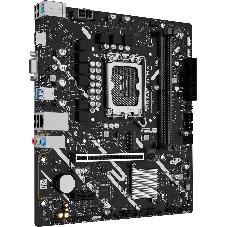 Материнская плата ASUS PRIME H810M-K, LGA 1851, Intel H810, 2xDDR5, 4xSATA, 1xM.2, 1xPCIe 4.0 x16, 1xPCIe 3.0 x1, 1xVGA, 1xHDMI, 1x1Gb LAN, 2xUSB-A 5Gbps, 4xUSB-A 2.0, 3x3.5 мм, 7.1, mATX