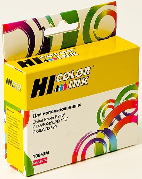 Картридж Epson Stylus Photo R240/RX420/RX520 (Hi-black) new, C13T055340, M