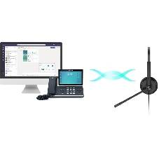 Гарнитура проводная Yealink UH34 Lite Dual UC