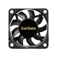Вентилятор для корпуса ExeGate ExtraPower EP06015S3P черный, 60 мм, 4800 об/мин, 32 дБ, 3 pin