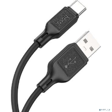 Кабель USB HOCO X90 Type-C/ 1m/ 3A/ Силикон/ Black
