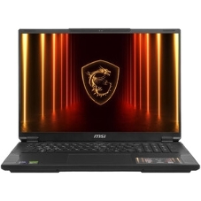 Ноутбук MSI Stealth HX AI A2XWIG-051RU черный Core Ultra 9 275HX 64Gb SSD 2Tb NVIDIA GeForce RTX 5080 16Gb 18