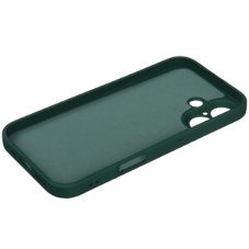 Чехол (клип-кейс) BoraSCO для Apple iPhone 16 Plus Microfiber Case черный (73687)
