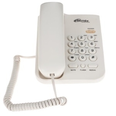 Телефон проводной Ritmix RT-311 белый