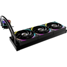 Кулер с водяным охлаждением Formula V Line ICE JET GLOW 360 WH, 360мм, 3x120мм, ARGB fans, LGA115X/1200/1700/1851, AM4/AM5