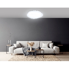 Потолочный светодиодный светильник Ambrella light FZ1601 FR матовый IP20 40W 5000K 410*100 (Без ПДУ)