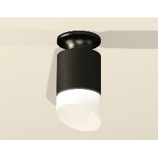 Светильник Ambrella Light XS6302112 SBK/PBK/FR черный песок/черный полированный/белый матовый MR16 GU5.3 (N6902, C6302, N6256)