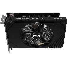 Видеокарта Palit GeForce RTX 3050 StormX OC, 6 GB GDDR6, 96 bit, 1xDisplayPort, HDMI, DVI-D, GPU 1492 MHz