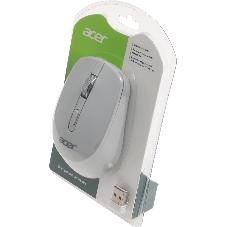 Мышь беспроводная Acer OMR310 светло-серый, 1600 dpi, радиоканал, Bluetooth, USB, кнопки - 7
