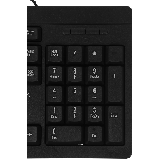 Клавиатура Oklick 95M проводная, USB Type-A, чёрный