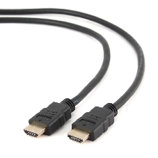 Кабель Cablexpert HDMI CC-HDMI4-10, 19M/19M, v2.0, медь, позол.разъемы, экран, 3м, черный, пакет